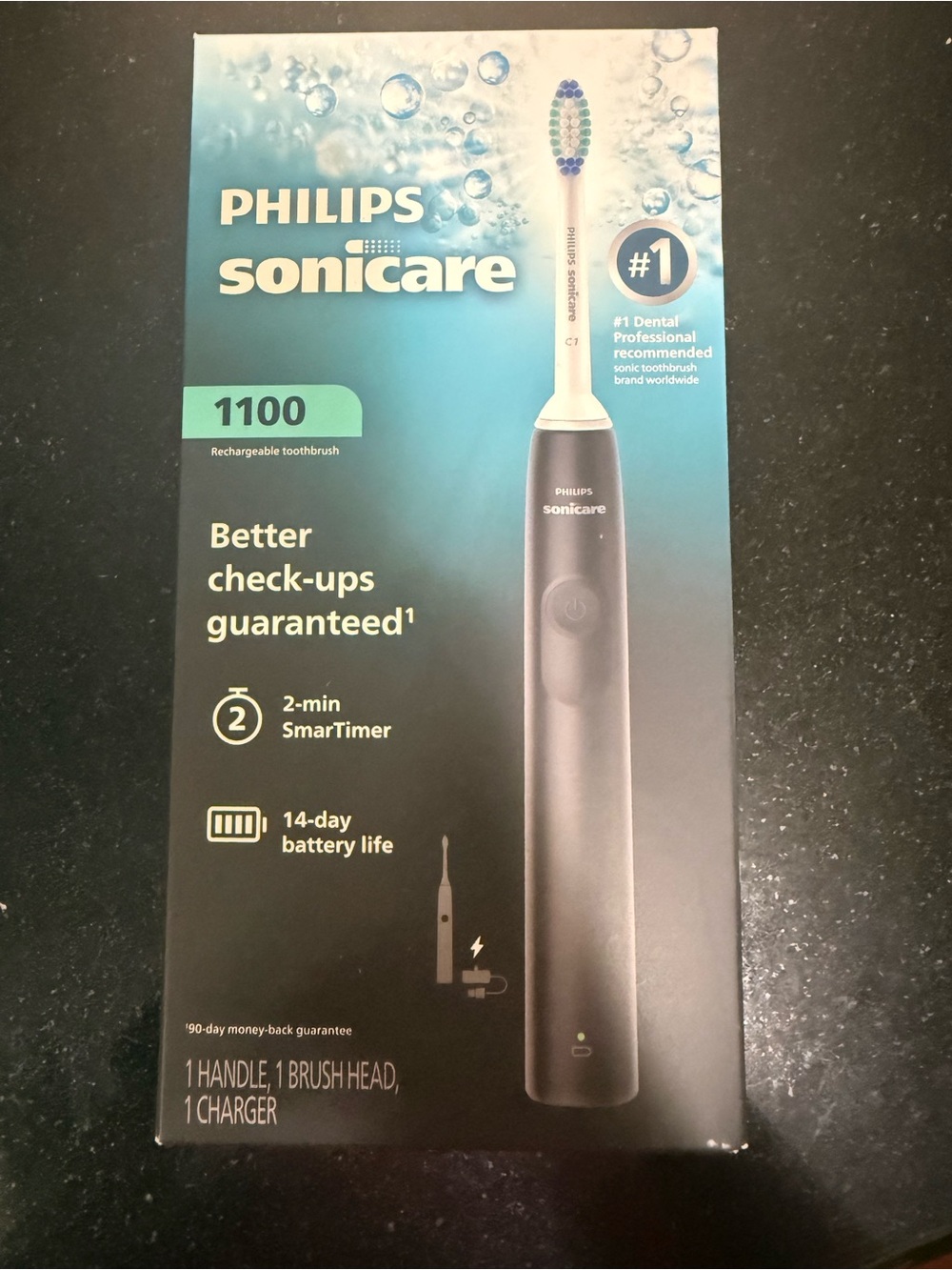 Philips Sonicare 1100 Electric Toothbrush - Black